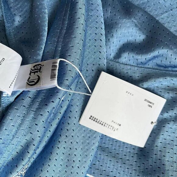 Chrome Hearts Sports Mesh Warm Up Jersey Blue - Picture 6 of 6
